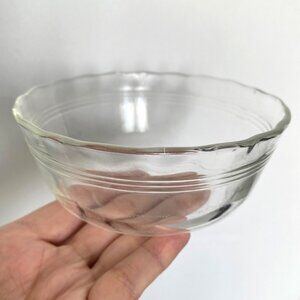 PYREX Clear Glass Custard Ramekin Dish DD-5 Vintage 10 Oz Made In USA